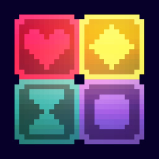 GlowGrid Pyramid Icon
